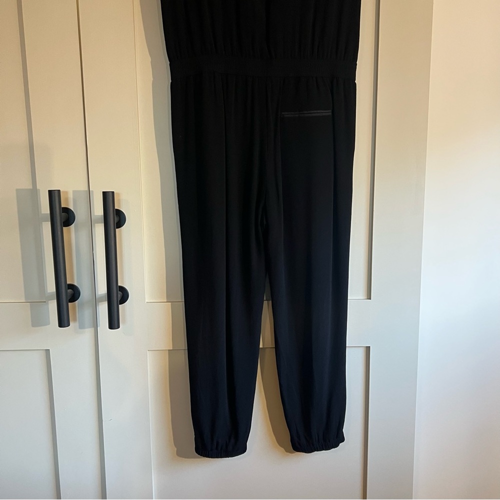 J Crew Black Crepe Jumpsuit 8 - Picture 9 of 13